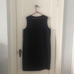 Talbots Woman Black Sheath